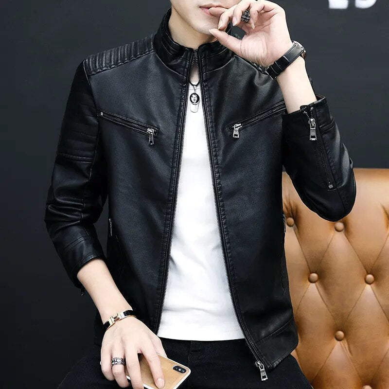 Veste en Cuir pour Homme Sampaio®