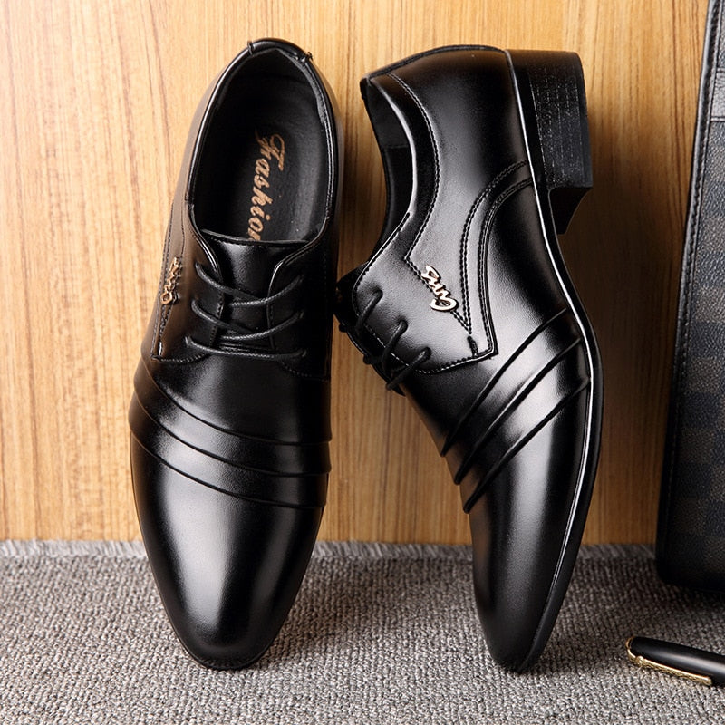 Chaussure Habillée Homme Noire Greta de Luxe