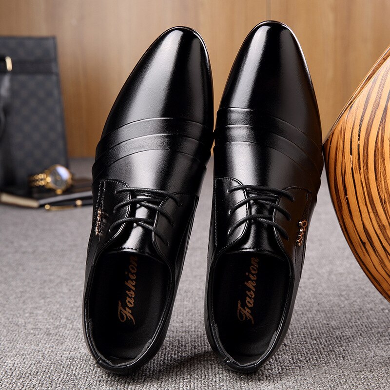 Chaussure Habillée Homme Noire Greta de Luxe