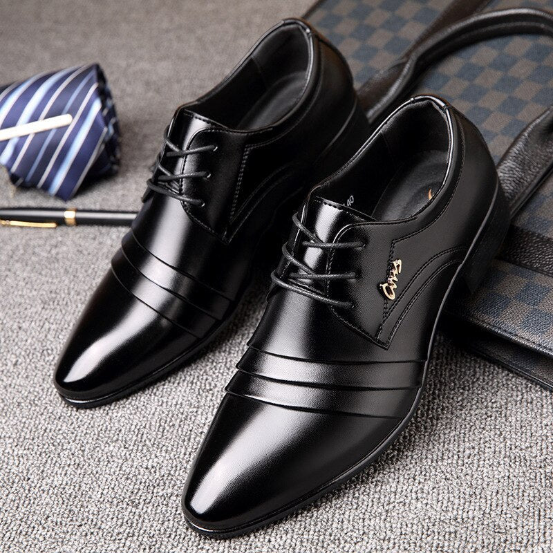 Chaussure Habillée Homme Noire Greta de Luxe