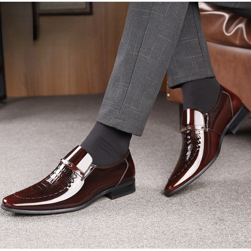 Chaussure Homme en Cuir Verni Sampaio® S1090