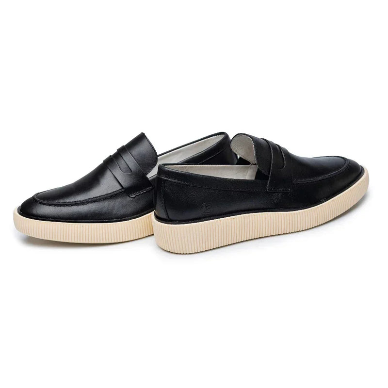 Chaussure Habillée Homme Mocassin en Cuir Véritable – Style Décontracté