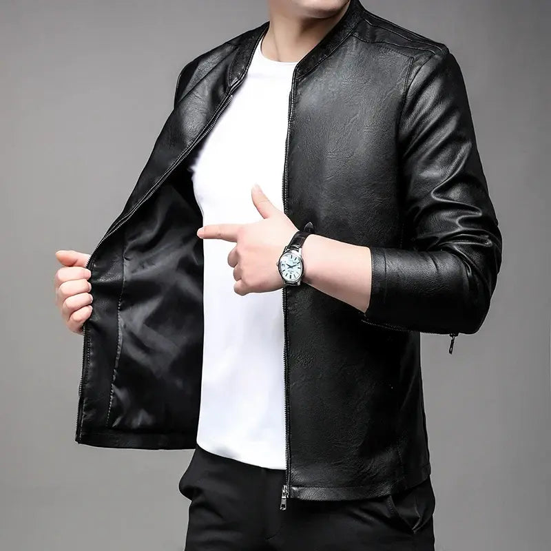 Veste en Cuir pour Homme Bellvian - BL144